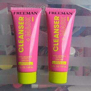 Freeman Pink Cleanser and Mask Set